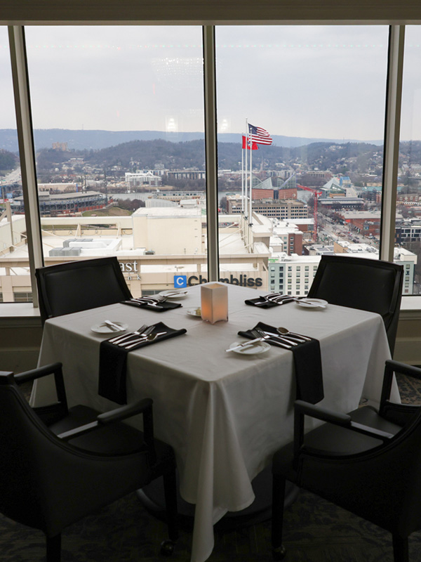 View of the Riverview Room.